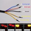 Motorcycle Tail Light, Motorcycle Integrated Brake Tail&Turn Signal Light with