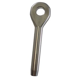 Loos Cableware EY1-6X Stainless Steel Marine Eye End for 3/16" Diameter Wire Rope