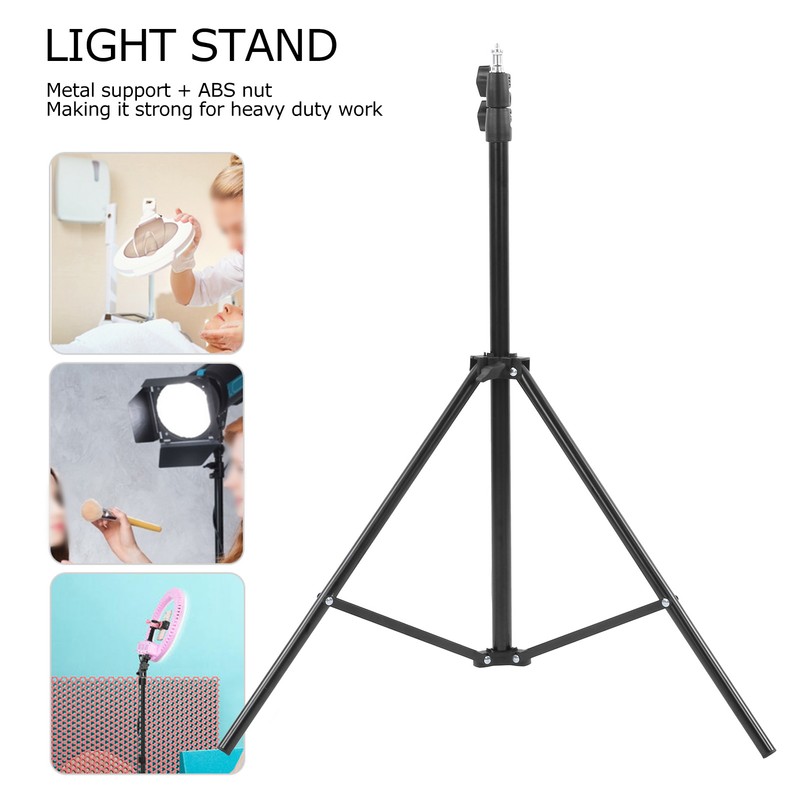 Ring Light Holder Bracket Photographic Lights Tripod Stand for Live
