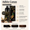 Shampoo Tinte Cubre Canas Ginseng Color Natural Hombre/mujer