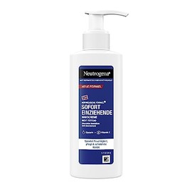 Neutrogena Immediately Absorbing Hand Cream (150 ml), Light & Non-Greasy Moisturising Cream with Glycerine + Vitamin E for Dry, Cracked Hands
