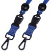 Masper 2 Pack Blue Safety Breakaway Lanyard with Round Adjustment