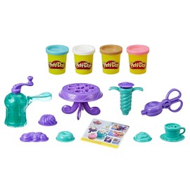 Hasbro Play-Doh E3344EU4 Kitchen Creations colourful doughnut set with 4 colours, multicoloured