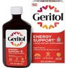 Geritol Energy Support B-Vitamins & Iron Supplement Liquid 12 OZ