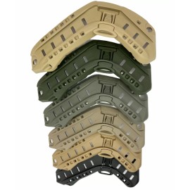 Unbranded Replacement Add-on ARC Rails For HHV ATE Gen 1 & 2 Ballistic Helmet - Coyote Brown