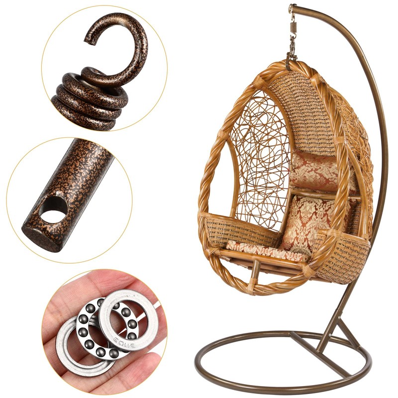 HANABASS Eggs Chair Hanging Kit, Heavy Duty Hammock Hanging Springs,