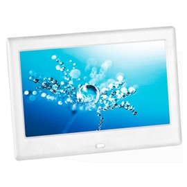 Trevi DPL 2210 7" White Digital Photo Frame - Digital Photo Frames (7 inches), 480 x 234 pixels, LED, 16:10, JPG, MMC,SD)