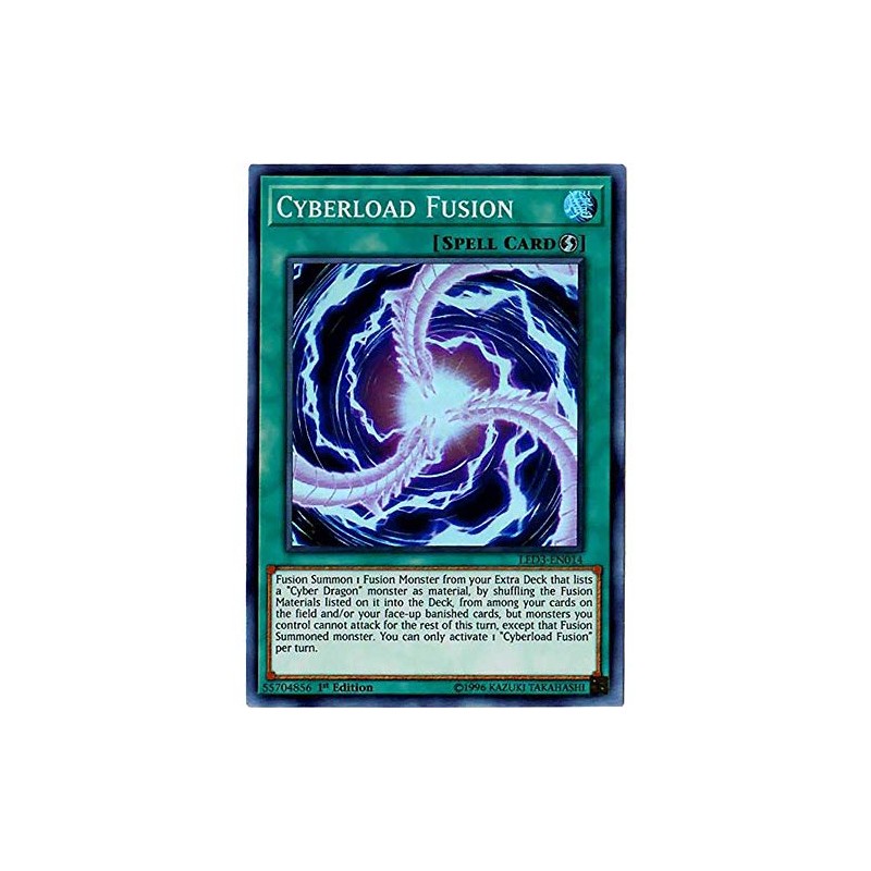 Cyberload Fusion - LED3-EN014 - Super Rare - 1st Edition