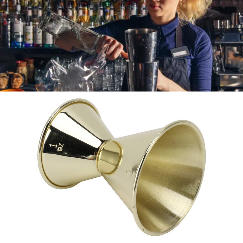 Double Head Measuring Cup Professional 304 Stainless Steel Cocktail Jigger