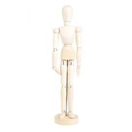 Artists Wooden Manikin | Drawing Figure Model with Flexible Body Joints - Educational Tool Human Figure for Art