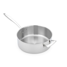 THERMALLOY Tri-ply Stainless Steel Sauce Pan, 11 Inch/ 6 Quart