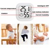 Thermometer Hygrometer Indoor Pack of 6 Mini Digital Thermometer Hygrometer