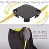 ACFHRL2 Bladed Trimmer Head with AC80RL3 Replacement Spool, AC14HCA Spool