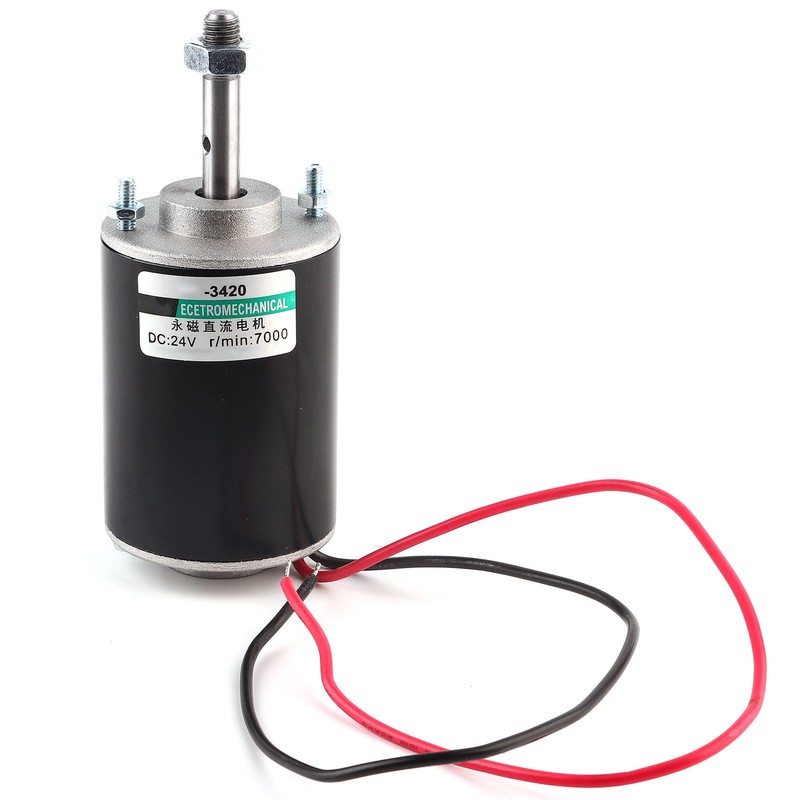 12/24V 30W High Speed CW/CCW Permanent Magnet DC Motor For
