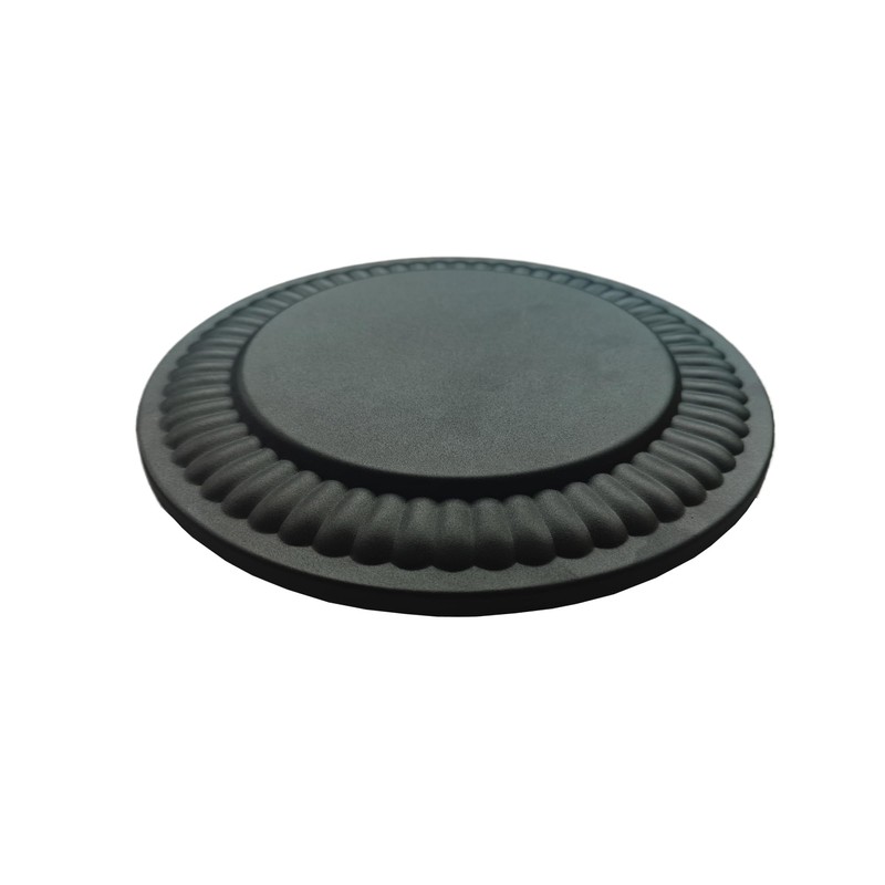 Irnyso Metal Black Fireplace Stove Pipe Flue Hole Cover 6719900