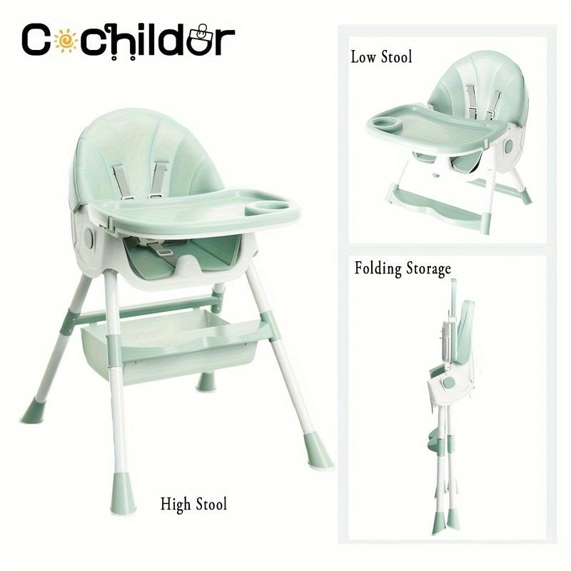 Cochildor Dual Mode Multifunctional Kids Dining Chair - High Chair/Low