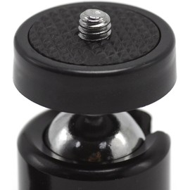 LimoStudio Universal 1/4 -inch Screw Base Mini Ball Head Adapter for DSLR Camera & Camcorder, 360 Degree Panoramic Rotating Ball Head, AGG2530