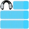 Hungdao 100 Pcs 50 Packs Gel Pads for ABS Stimulator