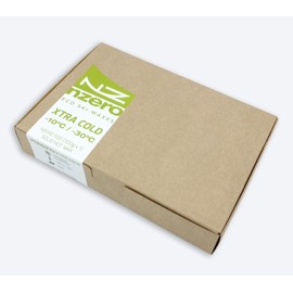 Nzerowax Organic Extra Cold Wax Bar - Extreme Cold Green, 500 g | Organic Vegetable Wax for Dry Snow, 10ºC/-30ºC for Skis
