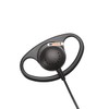 D Shape Headset Earpiece Ear hanger with PTT Mic Compatible