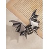 Sacina Gothic Punk Emo Grunge Bat Wing Hair Clip, Gothic
