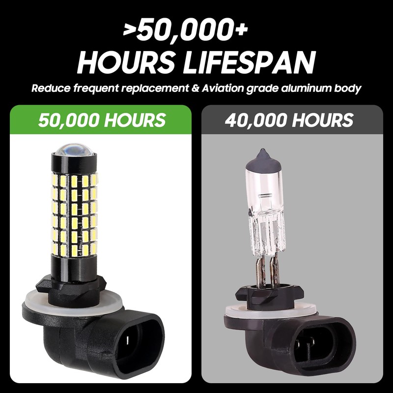 10L0L 881 Golf Cart Head Light Bulb for EZGO, Club