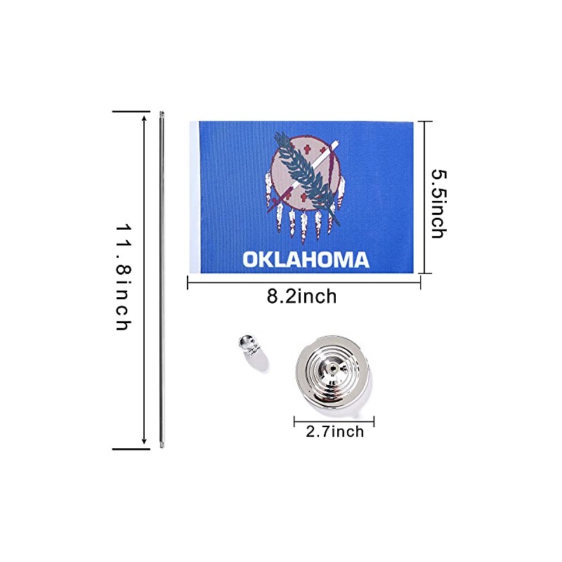 American State Table Flag (Oklahoma)