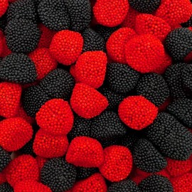 iLike! Red and Black Berries Gummy Candy, 1-Pound Bag