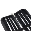 LaRoc 7-Piece Tungsten Steel Blackhead Remover Tool Kit - Acne