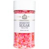 India Tree Cherry Pink Sparkling Sugar, 3.5 oz | Vibrant