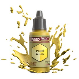 The Army Painter Speedpaint Pastel Yellow 2.0, Single Model Building Acrylic Paint, 18 ml, Single Layer Paint Solution for Fantasy Tabletop Miniatures Like Warhammer 40k Figures and DnD Miniatures