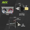 R2X Racing Remote Battery Terminals Car Battery Terminal Jumper Battery