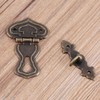 Zerodis 10 Pcs Zinc Alloy Retro Style Bronze Tone Jewelry
