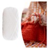 Hilo Grueso, Hilo Voluminoso Para Crochet, 80 M, Hilo Blanco