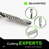 SHARPRO O Flute Upcut Spiral Rouer Bits 1/8 Inch Shank