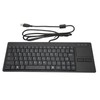 Industrial Keyboard Touchpad Wired Connection X Scissor Foot Plug and
