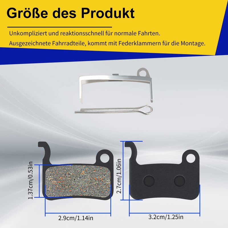 AHL Bicycle Disc Brake Pads for Shimano XTR Deore XT