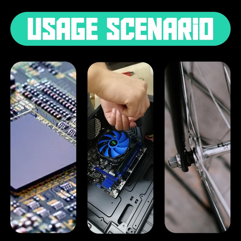 DSBYKJ Precision Screwdriver Set with 64 Bits, Magnetic Driver Handle,