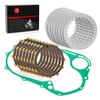 MOTO1988 Clutch Friction Plates Kit & Gasket For YAMAHA V
