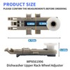4 Pack WP8561996 Dishwasher Upper Rack Wheel Adjuster Compatible with
