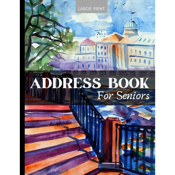 Large Print Address Book For Seniors: Thoughtful Gifts For Elderly