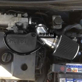INTAKEKAI Performance Air Intake (Compatible with 2006 2007 2008 2009 2010 2011 HYUNDAI ACCENT 1.6L MODELS) (BLACK)