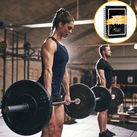 YHNTGB 3 PCS Fitness tracker journal Portable fitness workout notebook 90-Day Perfect Workout Planner for Tracking Your Daily Progress,5.5 x 3.93 inch