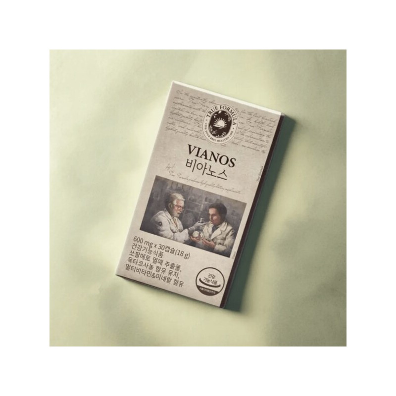 True Formula 비아노스 트루포뮬러 600mg x 30캡슐 쏘팔메토 옥타코사놀 아연