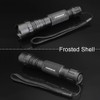 DARKBEAM Red Light Flashlight Tactical LED Rechargeable, Zoomable Portable Handheld