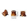12 Pcs Mini Plastic Hair Claw Clips for Girls and