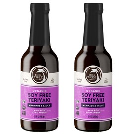 Big Tree Farms Organic Coco Aminos - Liquid Coconut Aminos, Soy-Free Sauce, Low Sodium, Soy Alternative, Gluten Free, Kosher, Marinade & Sauce, Non-GMO - Teriyaki, 10 Fl Oz (Pack of 2)