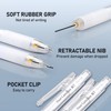 Four Candies Pastel Mechanical Pencil Set with Case, 3 Transparent