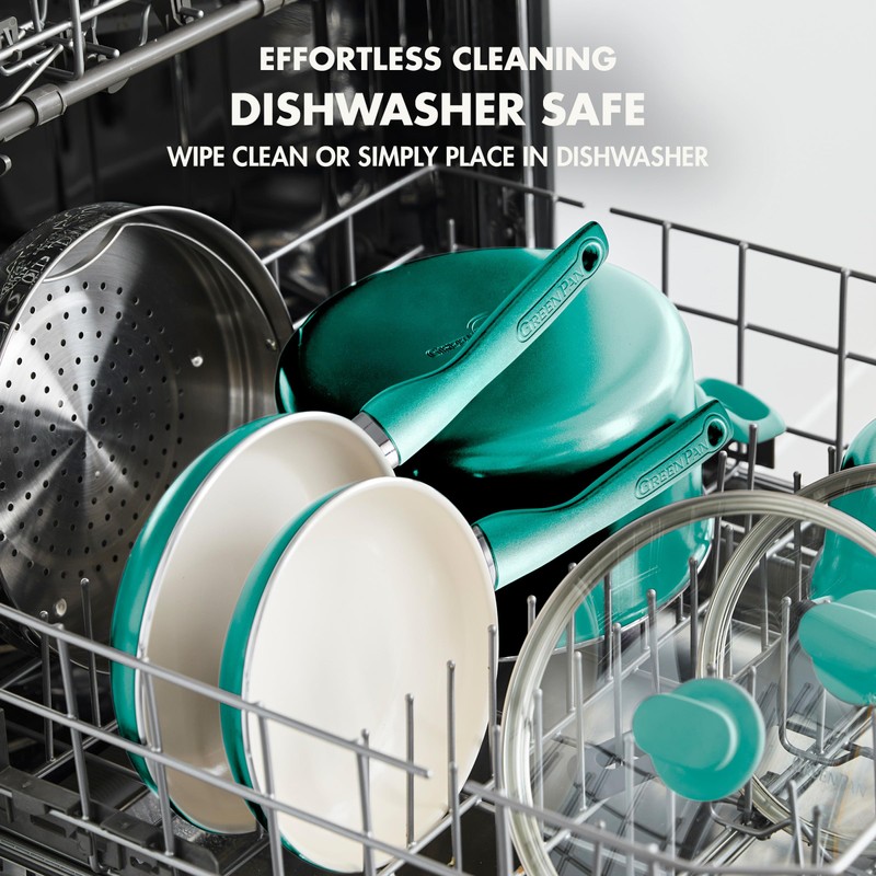 GreenPan Rio Healthy Ceramic Nonstick 8" Frying Pan Skillet and