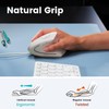 perixx PERIMICE-513W Wired Vertical USB White Mouse - 6 Buttons